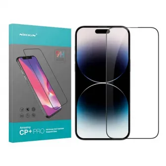 Sticla de protectie Nillkin iPhone 15 Pro Max CP+ pro, Negru