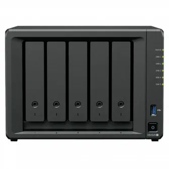 Stocare atasata la retea SYNOLOGY DS1525+, Negru