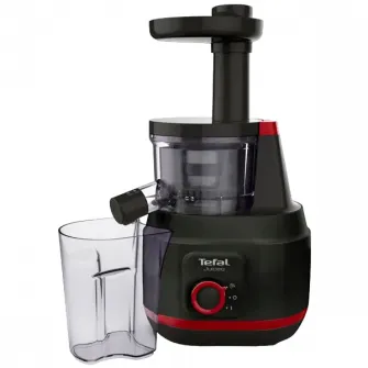 Storcator de fructe si legume Tefal Juiceo, Negru