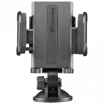 Suport Auto Cellularline Hug Flexi - Universal, Negru