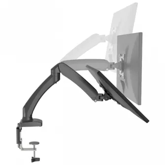 Suport birou pentru monitoare BARKAN M142P, Negru