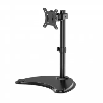 Suport birou pentru monitoare Gembird MS-D1ST-04, Negru