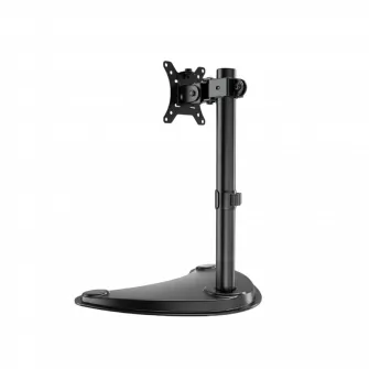 Suport birou pentru monitoare Gembird MS-D1ST-04, Negru