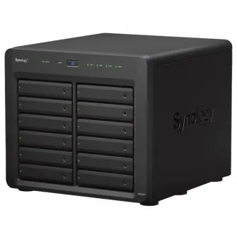 SYNOLOGY DS2422+, 12-bay, AMD Ryzen 4-core 2.2GHz, 4Gb*1+1Slot, 4x1GbE, PCIe