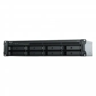 SYNOLOGY RS1221+, 8-bay, AMD Ryzen 4-core 2.2Ghz, 4Gb*1+1Slot, 4x1GbE, PCIe
