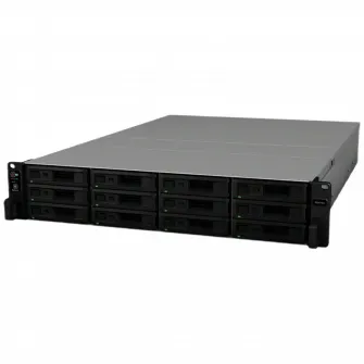 SYNOLOGY RS3618xs, 12-bay, 4-core Intel Xeon 2.4-2.7Ghz, 8Gb*1+3Slots, 4x1GbE, 2xPCIe