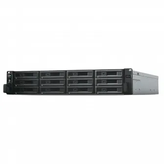 SYNOLOGY RS3618xs, 12-bay, 4-core Intel Xeon 2.4-2.7Ghz, 8Gb*1+3Slots, 4x1GbE, 2xPCIe