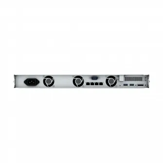 SYNOLOGY RS822+, 4 отсека, 4 ядра AMD Ryzen 2,2 ГГц, 2 Гбит/с + 1 слот, 4x1GbE, PCIe, блок питания 2x150 Вт