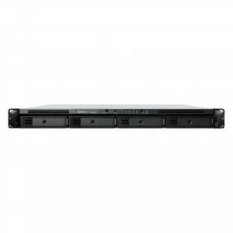 SYNOLOGY RS822RP+, 4 отсека, 4 ядра AMD Ryzen 2,2 ГГц, 2 Гбит/с + 1 слот, 4x1GbE, PCIe, блок питания 2x150 Вт