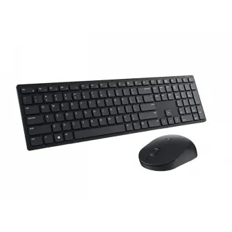 Клавиатура и мышь DELL KM5221W, Беспроводное, Чёрный