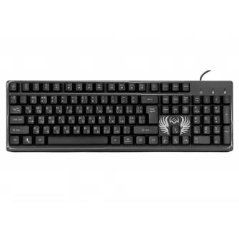 Tastatura SVEN KB-G8000, Cu fir, Negru