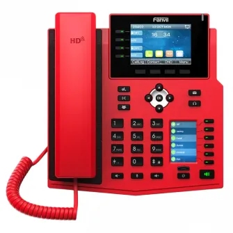 Telefon IP Fanvil X5U-R, Rosu