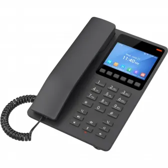 Telefon IP Grandstream GHP631W, Negru