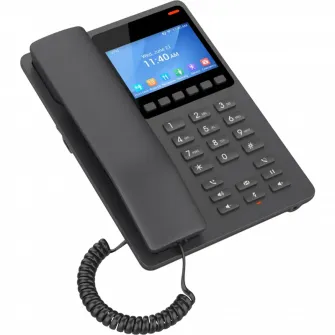 Telefon IP Grandstream GHP631W, Negru