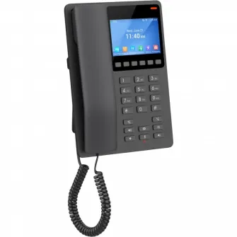Telefon IP Grandstream GHP631W, Negru