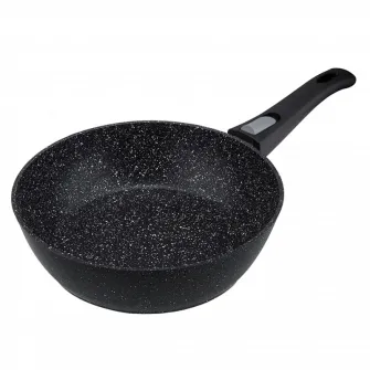 Tigaie adanca RESTO 93041, 26cm, Negru