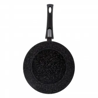 Tigaie adanca RESTO 93042, 28cm, Negru