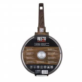 Tigaie pentru clatite RESTO 93025, 24cm, Negru