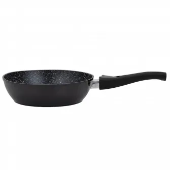 Tigaie RESTO 93012, 24cm, Negru