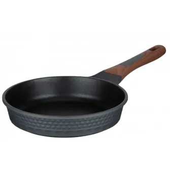 Tigaie RESTO 93509, 24cm, Negru