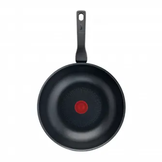 Tigaie WOK Tefal C3841953, 28cm, Negru