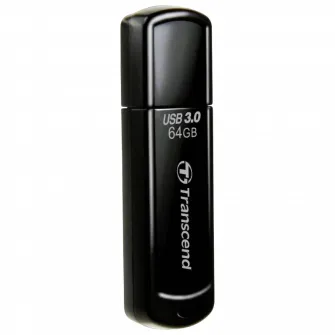 USB Flash накопитель Transcend JetFlash 700, 64Гб, Чёрный