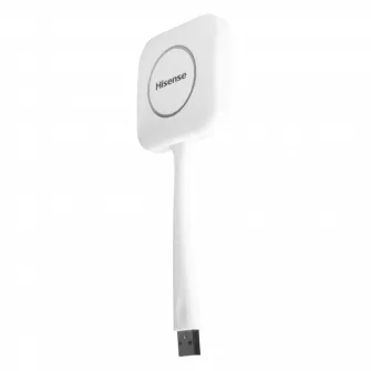 Transmitator de ecran fara fir Hisense HT002A, Alb