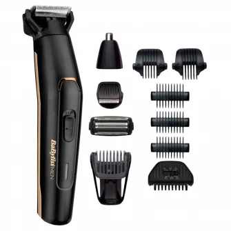 Мужской Триммер BaByliss 11-in-1 Carbon Titanium Multi Trimmer MT860E, Чёрный