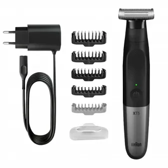 Trimmer pentru barbati Braun Series X XT5100, Negru
