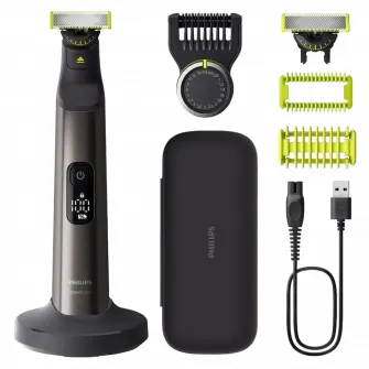 Trimmer pentru barbati Philips QP6652/61, Crom