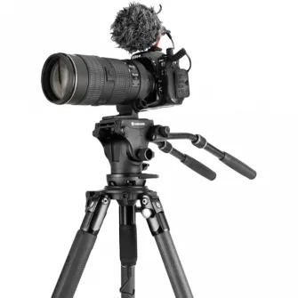 Штатив для видеокамер Vanguard ALTA PRO 3VRL 303AV20, Видеоголовка, Чёрный