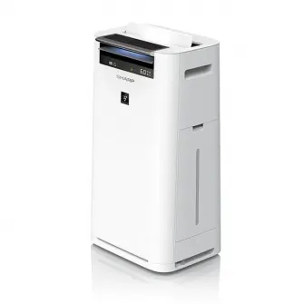 Umidificator si purificator de aer Sharp KCG50EUW, Alb