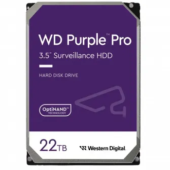 Unitate HDD Western Digital WD Purple Pro, 3.5, 22 TB WD221PURP