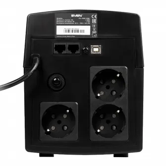 Источник бесперебойного питания SVEN Pro 1000 LCD, Линейно-интерактивный, 1000VA, Башня