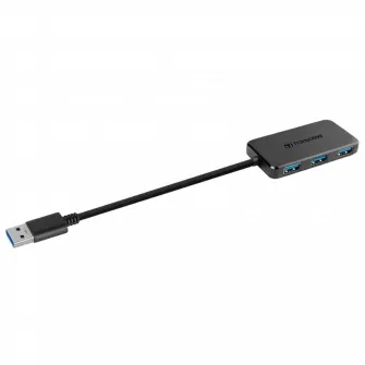 USB-концентратор Transcend HUB2, Чёрный