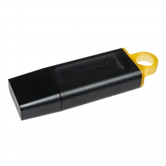 USB Flash накопитель Kingston DataTraveler Exodia, 128Гб, Чёрный/Жёлтый