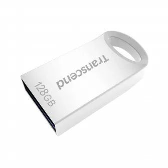 USB Flash накопитель Transcend JetFlash 710, 128Гб, Серебристый