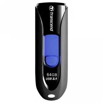 USB Flash накопитель Transcend JetFlash 790, 64Гб, Чёрный