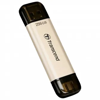 USB Flash накопитель Transcend JetFlash 930C, 256Гб, Золотистый