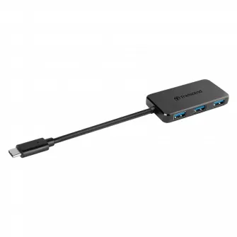 USB-концентратор Transcend HUB2C, Чёрный
