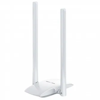 USB2.0 High Gain Wireless N LAN Adapter MERCUSYS MW300UH, 300Mbps, 2x5dBi, 2x2MIMO