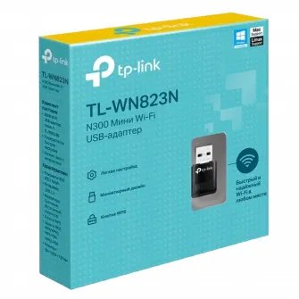 USB2.0 Mini Wireless N LAN Adapter TP-LINK TL-WN823N, 300Mbps