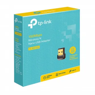 USB2.0 Nano Wireless N LAN Adapter TP-LINK TL-WN725N, 150Mbps