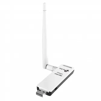 USB2.0 Wireless N LAN Adapter TP-LINK TL-WN722N, 150Mbps, Detachable Antenna