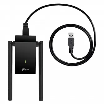 USB3.0 High Gain Wireless AC Dual Band LAN Adapter TP-LINK Archer T4U Plus, 1300Mbps, MU-MIMO,5dBi