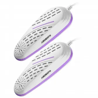 Uscator de pantofi Ardesto ESHD-002, Alb | Violet