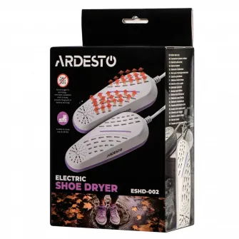 Uscator de pantofi Ardesto ESHD-002, Alb | Violet