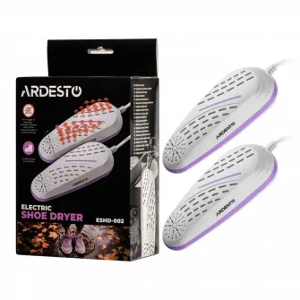 Uscator de pantofi Ardesto ESHD-002, Alb | Violet