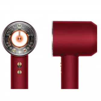 Uscator de par Dyson Supersonic Nural HD16, 1600W, Red Velvet | Gold