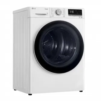 Uscator de rufe LG RH90V9AV4N, 9kg, Alb